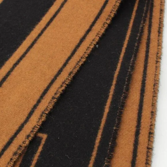 Hermes Cashmere Cles Do-h Scarf Brown Black